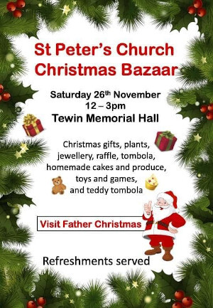 Poster for Christmas Bazaar