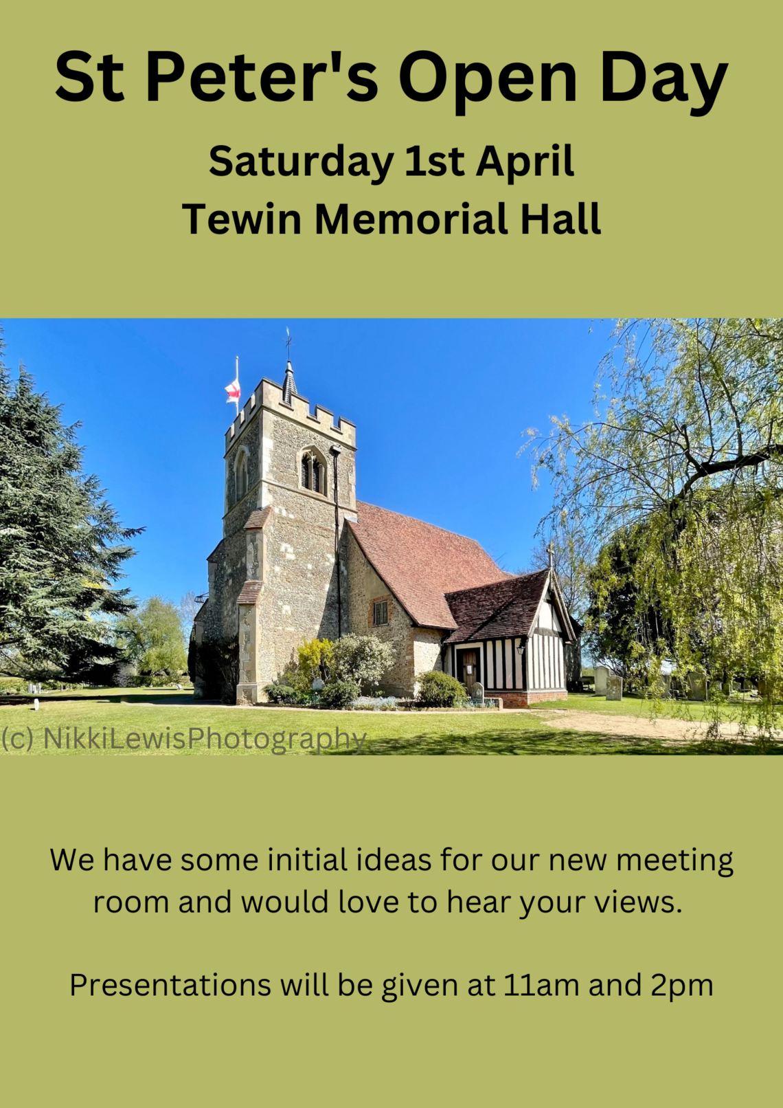 Open day poster