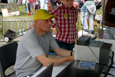 Rod Frayne at the Tewin Fete  June 2013