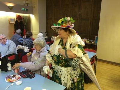 'HELLO DOLLY'  PERFORMED BY TINA & FREDA FOR THE OVER 50s CLUB