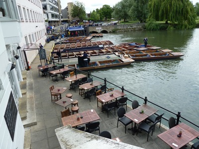 The place you book punt rides. The punts were supplied with a blanket. It was quite like Venice, we even had our own.Gondolier who gave us a running commentary on the special. places of interest. We all enjoyed the trip.