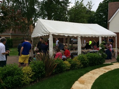 The food tent.