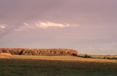 Sunset over Bramfield