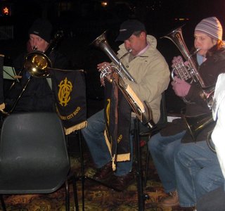 The music was supplied by the Welwyn Garden City Town Band.