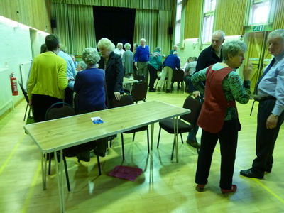 Helpers clearing up.