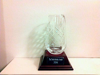 FoT Cut Glass Vase Award