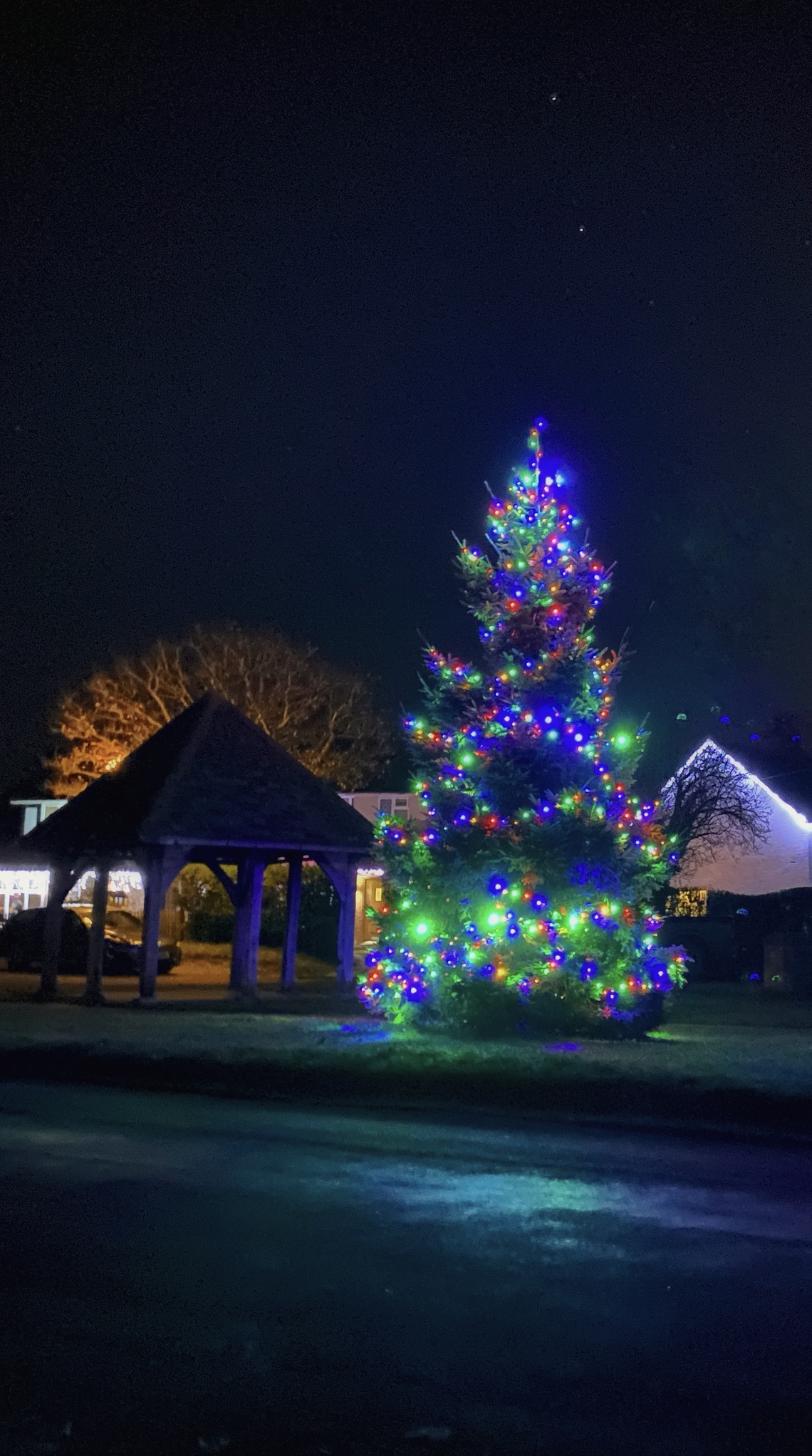 Village Green Christmas tree